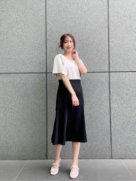 PROPORTION STAFFさん（レディース・153cm）の春コーディネート