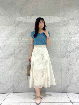 PROPORTION STAFFさん（レディース・155cm）の夏コーディネート