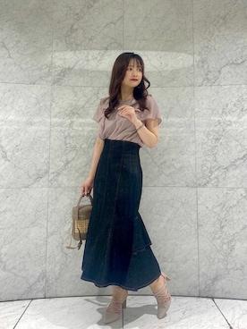 PROPORTION STAFFさん（レディース・155cm）の夏コーディネート