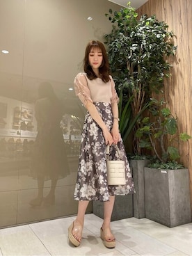 PROPORTION STAFFさん(レディース・162cm)の夏コーディネート