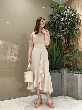 PROPORTION STAFFさん（レディース・162cm）の夏コーディネート