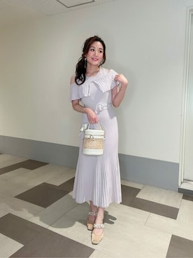 PROPORTION STAFFさん（レディース・156cm）の夏コーディネート