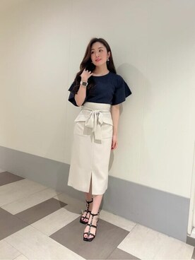 PROPORTION STAFFさん（レディース・156cm）の夏コーディネート