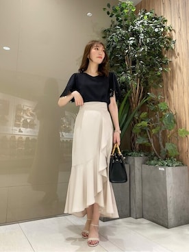 PROPORTION STAFFさん（レディース・162cm）の夏コーディネート