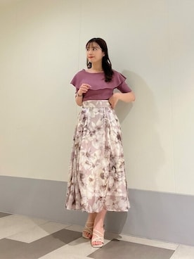 PROPORTION STAFFさん（レディース・158cm）の夏コーディネート