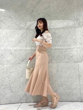 PROPORTION STAFFさん（レディース・155cm）の夏コーディネート