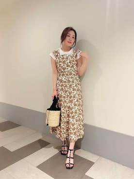 PROPORTION STAFFさん（レディース・156cm）の夏コーディネート