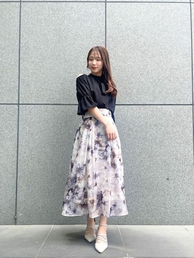 PROPORTION STAFFさん（レディース・153cm）の夏コーディネート