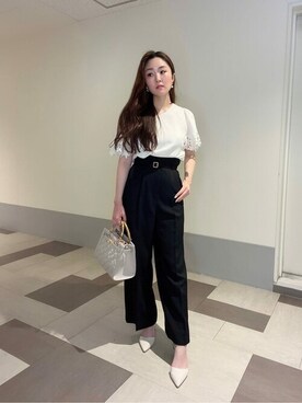 PROPORTION STAFFさん（レディース・156cm）の夏コーディネート