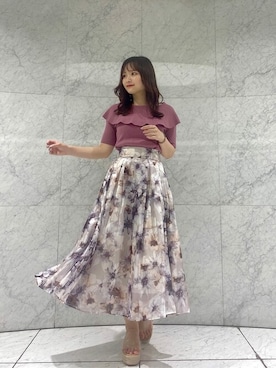 PROPORTION STAFFさん（レディース・155cm）の夏コーディネート