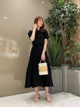 PROPORTION STAFFさん（レディース・162cm）の夏コーディネート