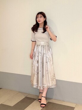 PROPORTION STAFFさん(レディース・158cm)の夏コーディネート