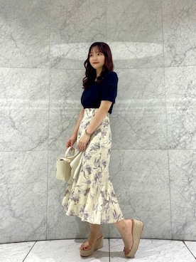 PROPORTION STAFFさん（レディース・155cm）の夏コーディネート