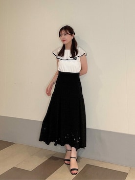 PROPORTION STAFFさん（レディース・158cm）の夏コーディネート