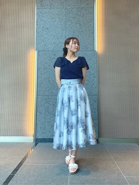 PROPORTION STAFFさん(レディース・161cm)の夏コーディネート