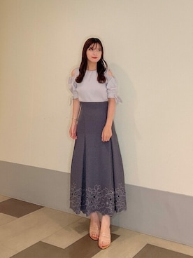 PROPORTION STAFFさん（レディース・158cm）の夏コーディネート