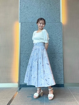 PROPORTION STAFFさん(レディース・161cm)の夏コーディネート