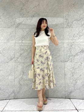 PROPORTION STAFFさん（レディース・155cm）の夏コーディネート