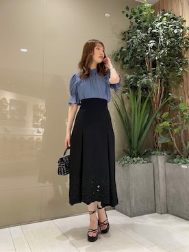 PROPORTION STAFFさん（レディース・162cm）の夏コーディネート