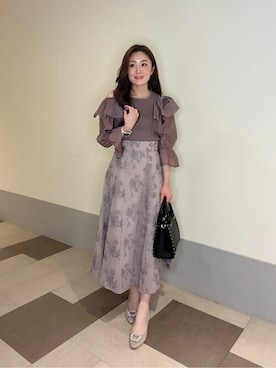 PROPORTION STAFFさん（レディース・156cm）の夏コーディネート