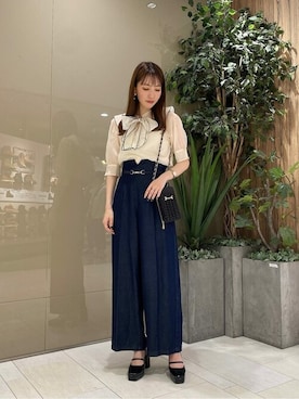 PROPORTION STAFFさん（レディース・162cm）の夏コーディネート