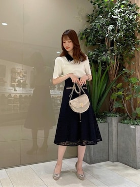 PROPORTION STAFFさん（レディース・162cm）の夏コーディネート