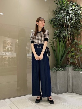 PROPORTION STAFFさん（レディース・162cm）の夏コーディネート