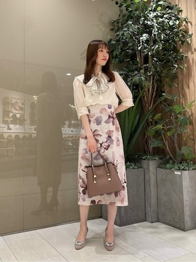 PROPORTION STAFFさん（レディース・162cm）の夏コーディネート