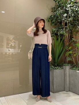 PROPORTION STAFFさん（レディース・162cm）の夏コーディネート