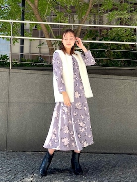 PROPORTION STAFFさん（レディース・161cm）の秋コーディネート