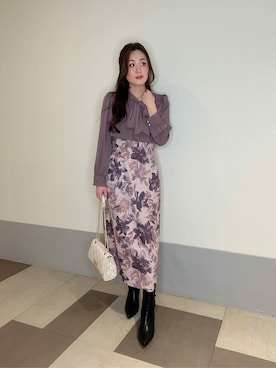 「PROPORTION BODY DRESSING（プロポーションボディドレッシング）のアイテム（シューズ）」を使った、PROPORTION STAFFさん（レディース・156cm）の秋コーディネート