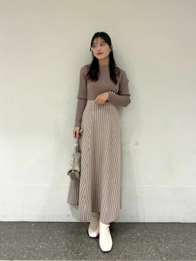PROPORTION STAFFさん（レディース・158cm）の秋コーディネート