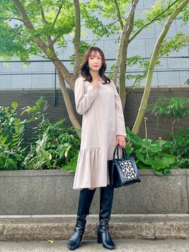 PROPORTION STAFFさん（レディース・153cm）の冬コーディネート