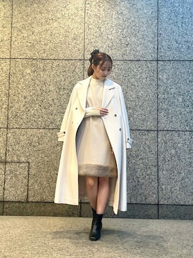 PROPORTION STAFFさん（レディース・161cm）の冬コーディネート