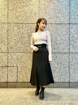 PROPORTION STAFFさん(レディース・161cm)の冬コーディネート