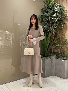 PROPORTION STAFFさん(レディース・162cm)の冬コーディネート