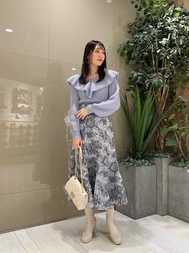 PROPORTION STAFFさん(レディース・162cm)の冬コーディネート