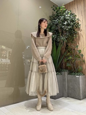 PROPORTION STAFFさん(レディース・162cm)の冬コーディネート