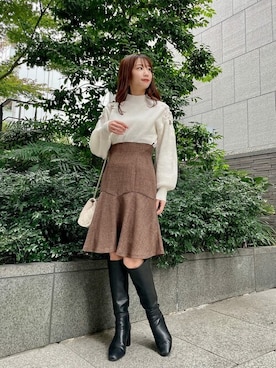 PROPORTION STAFFさん(レディース・153cm)の冬コーディネート