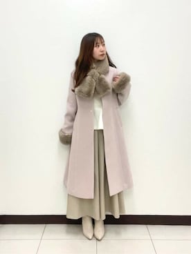 PROPORTION STAFFさん（レディース・160cm）の冬コーディネート