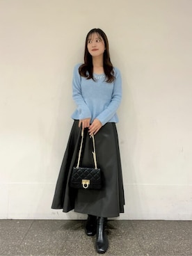 PROPORTION STAFFさん(レディース・158cm)の冬コーディネート