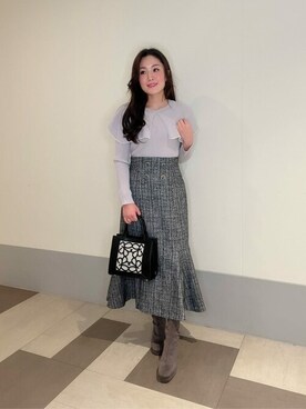 PROPORTION STAFFさん（レディース・156cm）の冬コーディネート