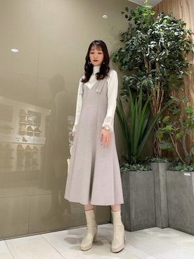 PROPORTION STAFFさん(レディース・162cm)の冬コーディネート