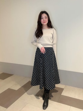 PROPORTION STAFFさん（レディース・156cm）の冬コーディネート