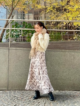 PROPORTION STAFFさん（レディース・161cm）の冬コーディネート