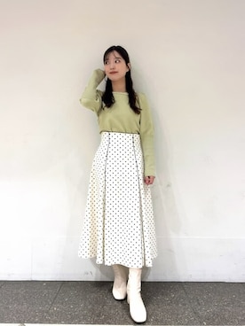 PROPORTION STAFFさん（レディース・158cm）の冬コーディネート