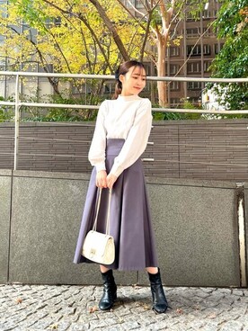 PROPORTION STAFFさん（レディース・161cm）の冬コーディネート