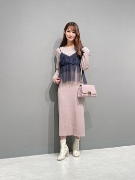 PROPORTION STAFFさん（レディース・160cm）の冬コーディネート