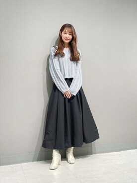 PROPORTION STAFFさん（レディース・160cm）の冬コーディネート