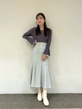 PROPORTION STAFFさん（レディース・158cm）の冬コーディネート